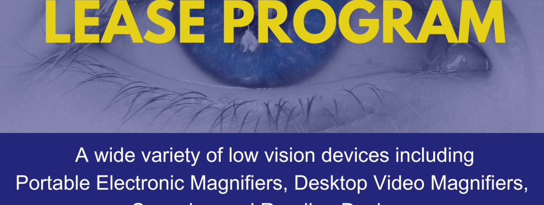 LEASE PROGRAM: Get cutting-edge low vision devices on your terms & check out BrailleSense 6 Notetaker with a Reconditioned Braille Display and how  Envision Glasses can benefit you.