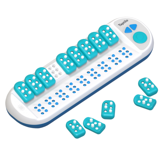Taptilo 2.0+ - Smart Braille Learning Device